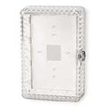 Dendesigns Plastic Thermostat Guard - Clear; Small DE1588196